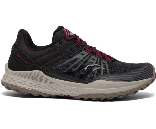 Tenis Saucony Mad River TR 2 Mujer Zapatillas Trail Running Charcoal / Negras México MX-041-IC